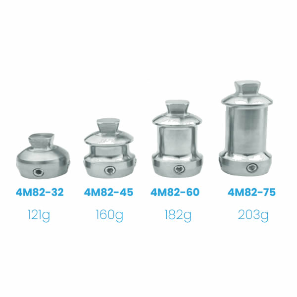 4M82 ADAPTADOR DOBLE CON PIRAMIDE