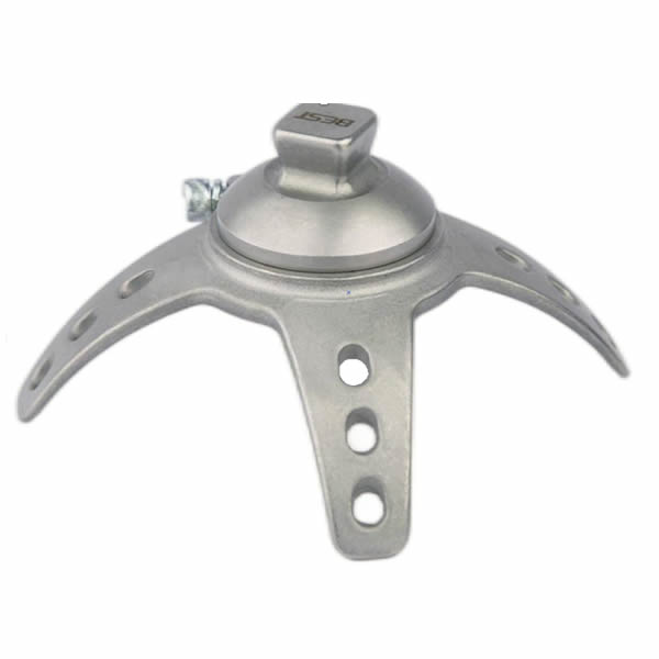 4M89 ADAPTADOR GIRATORIO DE 3 CLAVIJAS MACHO